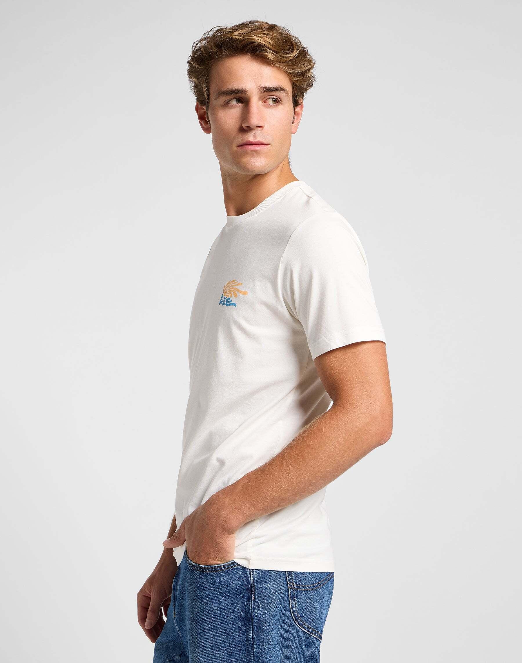 Lee T-Shirt mit Logo-Print  