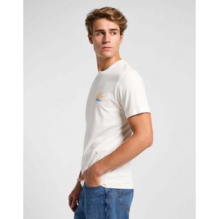 Lee T-Shirt mit Logo-Print  