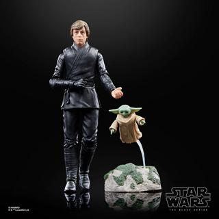 Hasbro  Figurine articulée - The Black Series - Star Wars - Luke & Grogu 