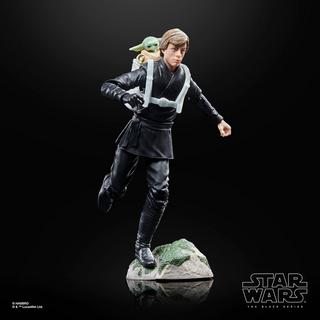 Hasbro  Figurine articulée - The Black Series - Star Wars - Luke & Grogu 