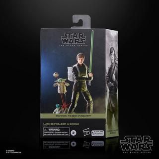 Hasbro  Figurine articulée - The Black Series - Star Wars - Luke & Grogu 