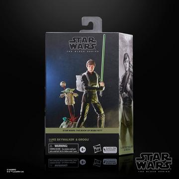 Figurine articulée - The Black Series - Star Wars - Luke & Grogu