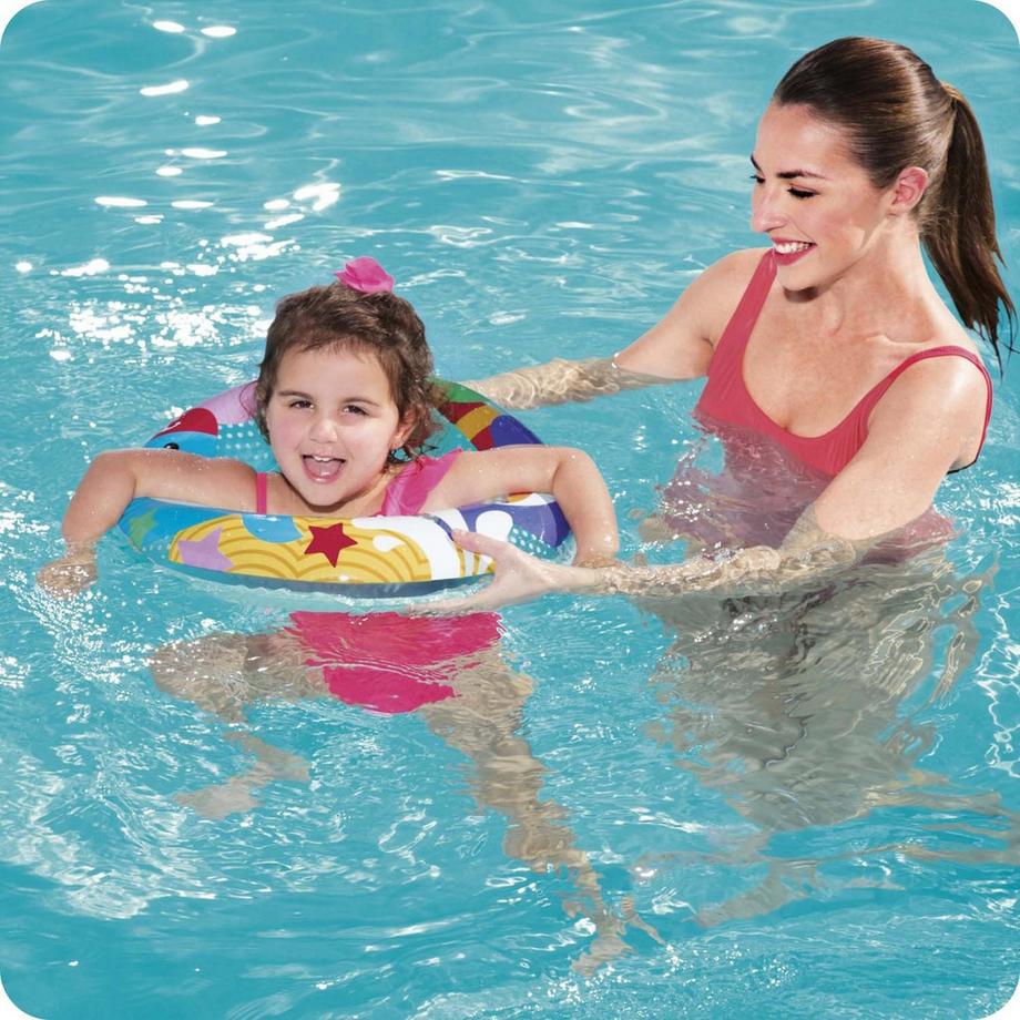 B2X  Anello da nuoto da spiaggia Sea Adventures for Children Bestway 36113 pinguino 