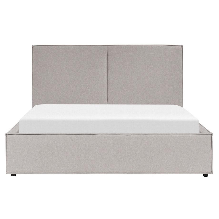 Beliani Lit ottoman en Tissu Moderne MOISSAC  