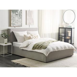 Beliani Bett mit Lattenrost aus Polyester Modern MOISSAC  