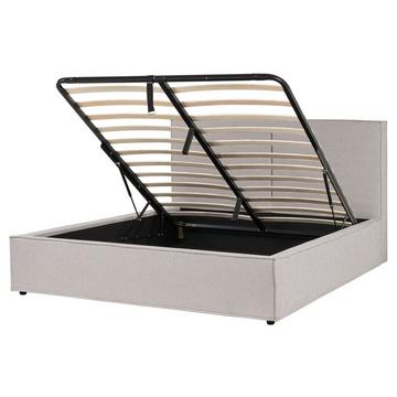 Lit ottoman en Tissu Moderne MOISSAC