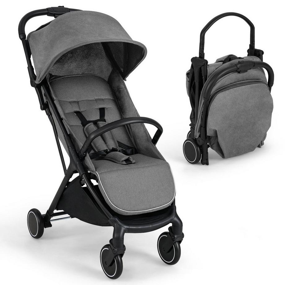 Poussette de voyage pliable et inclinable