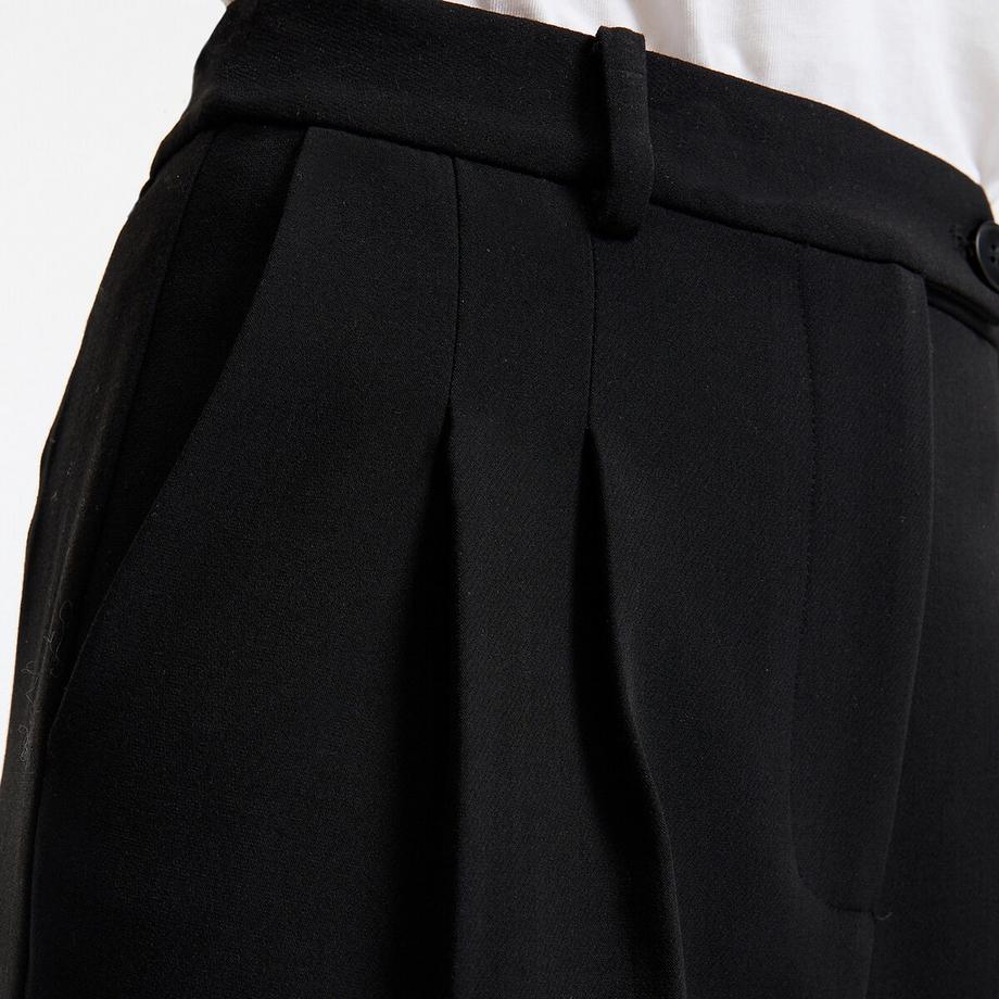 La Redoute Collections Pantalon cigarette à pinces  