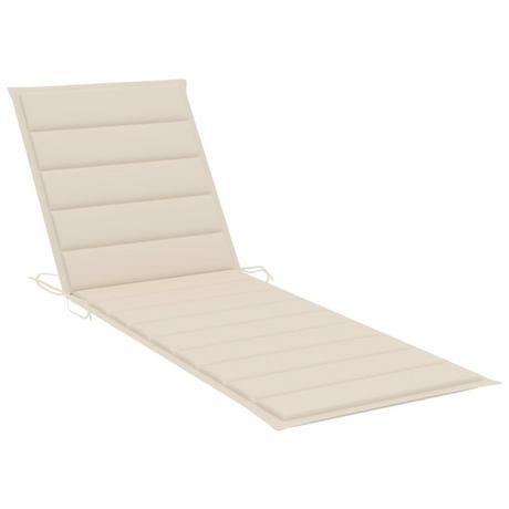 VidaXL Coussin de chaise longue tissu  