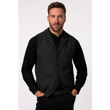 Tweed-Weste FLEXNAMIC®, Revers, Strickrücken