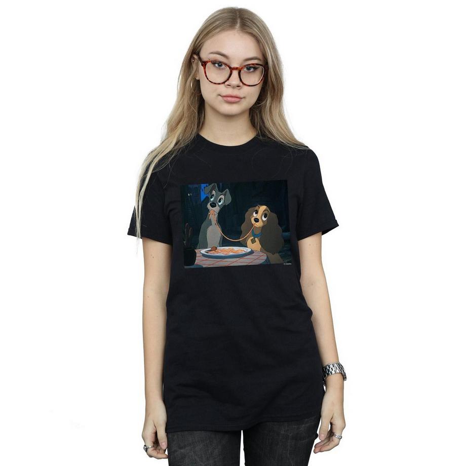 Disney Lady And The Tramp Spaghetti Slurp T-Shirt  