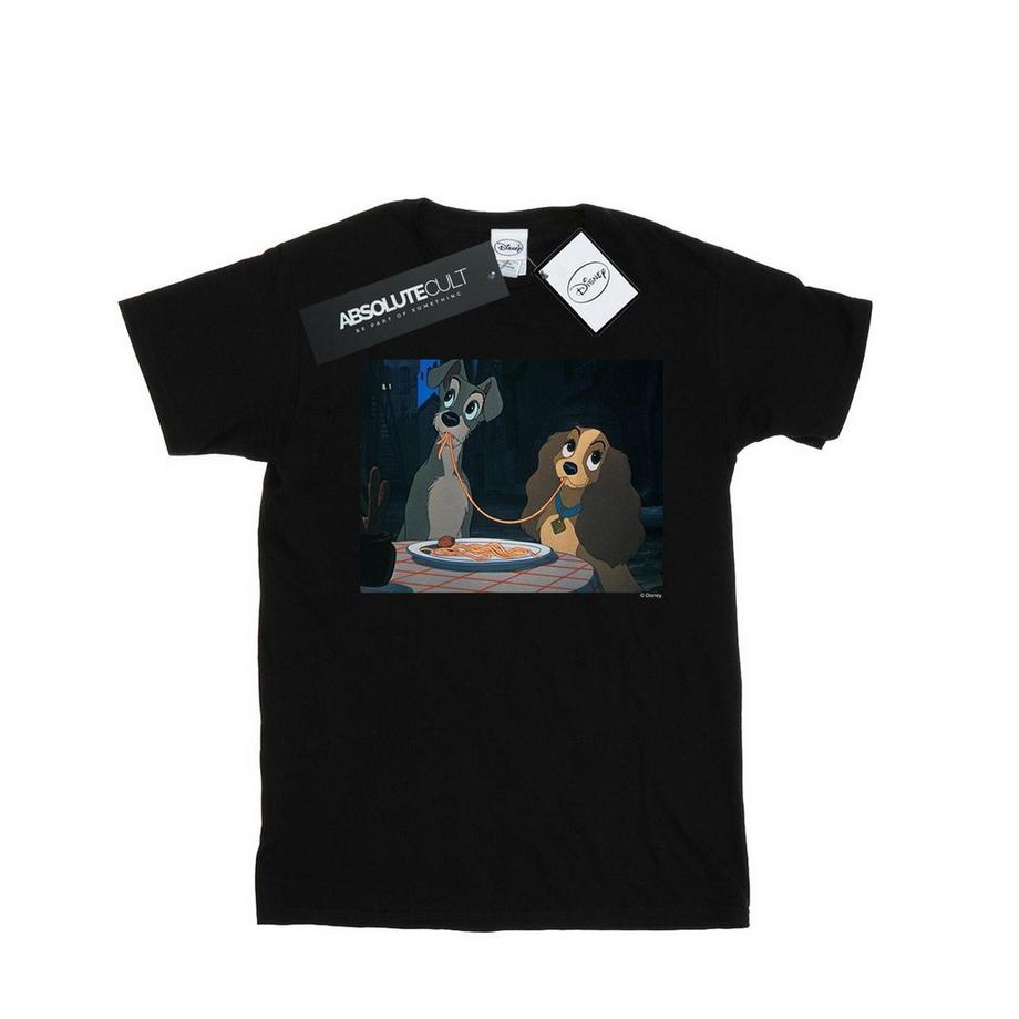 Disney Lady And The Tramp Spaghetti Slurp T-Shirt  