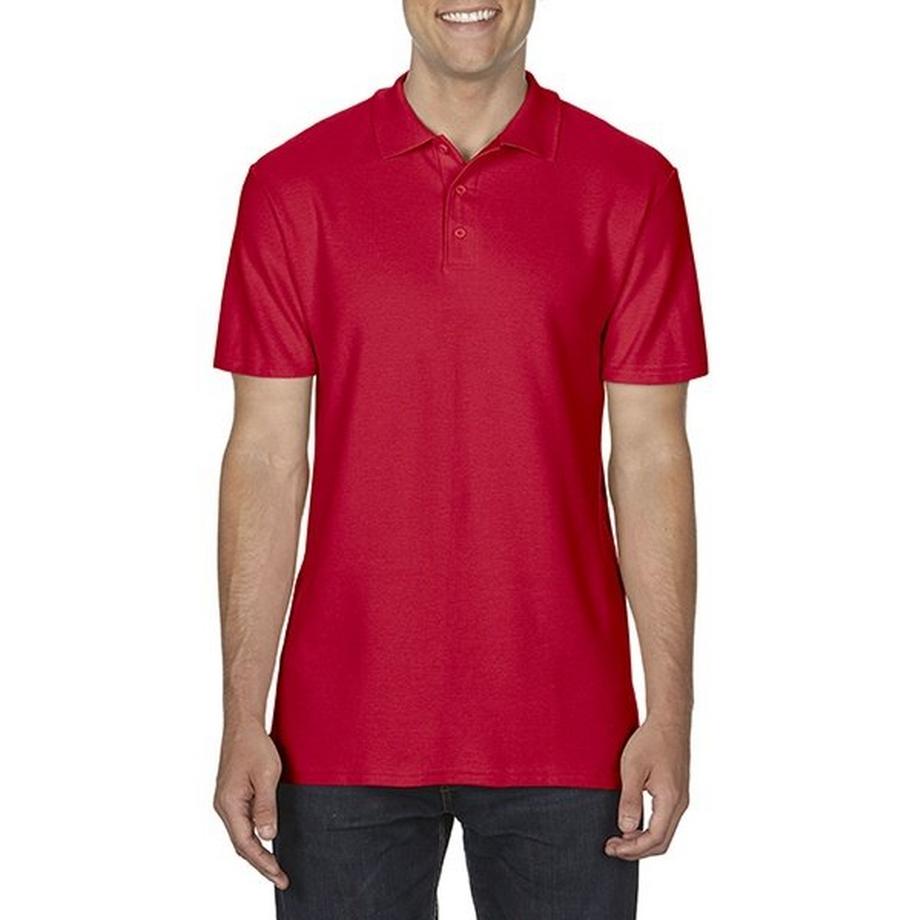 Gildan Softstyle Kurzarm Doppel Pique Polo Shirt  