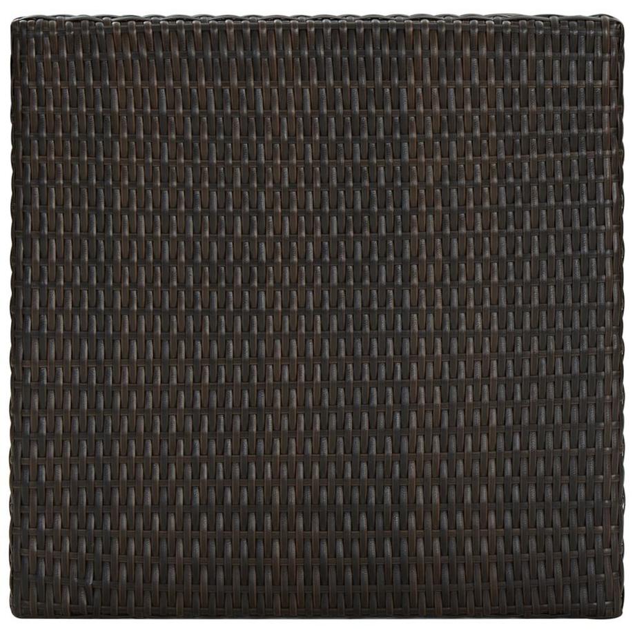 VidaXL Bartisch poly-rattan  