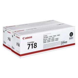 Canon  CANON Toner-Modul 718TW schwarz 2662B005 LBP 7200 2 Stück 