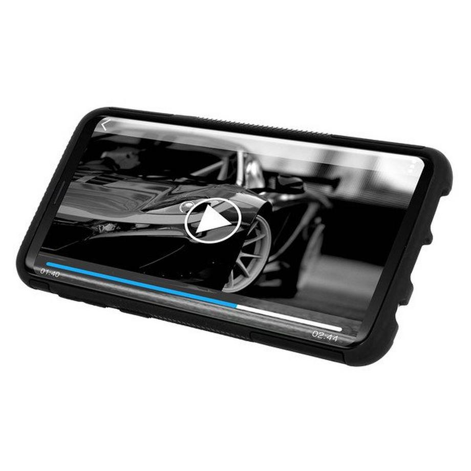 Avizar  Coque antichoc Noir Galaxy S9 Plus 