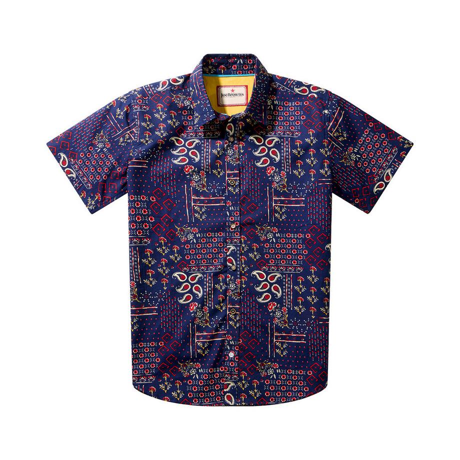 Joe Browns Camicia a maniche corte con motivo bandana patchwork  