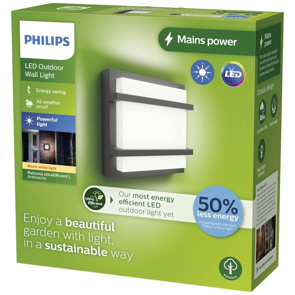 Philips Lighting Philips Outdoor Ultra-Efficient Petronia applique murale 3.8W  