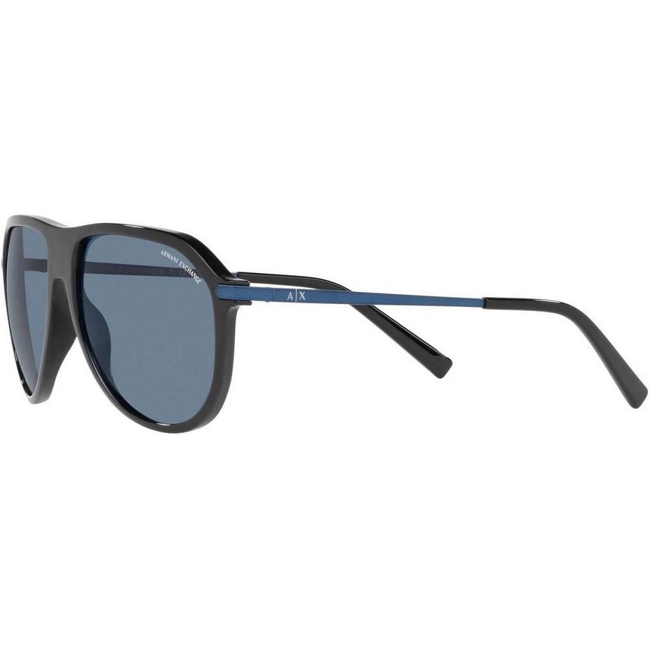 Armani Exchange Occhiali da sole unicolore Aviator Metallo Plastica  