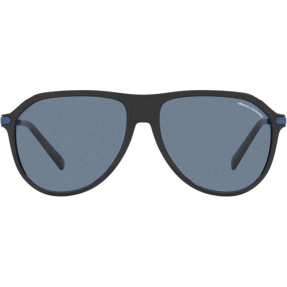 Armani Exchange Occhiali da sole unicolore Aviator Metallo Plastica  