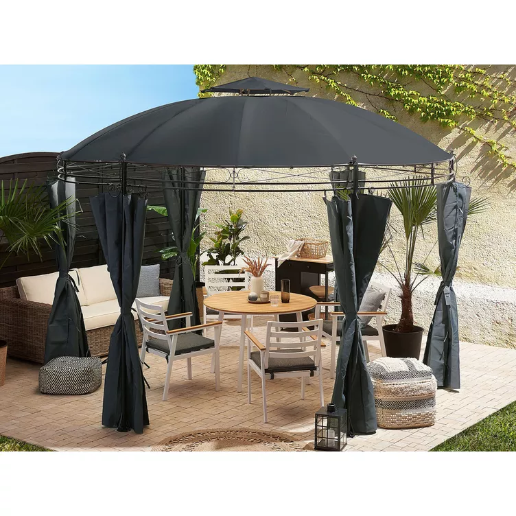 Beliani Pavillon aus Stahl Modern SAFARA online kaufen MANOR VA8709