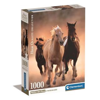 Clementoni  Puzzle Galoppierende Pferde (1000Teile) 