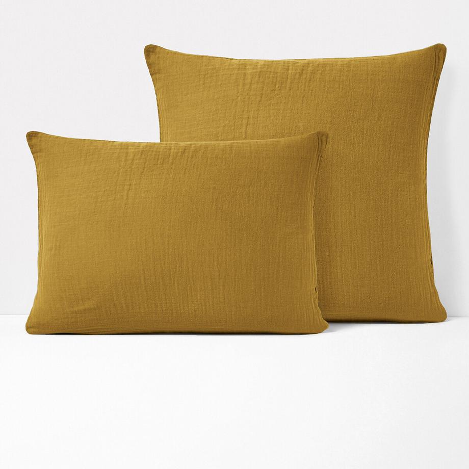 La Redoute Intérieurs Kumla Baumwoll-Musselin Kinder-Kopfkissenbezug  