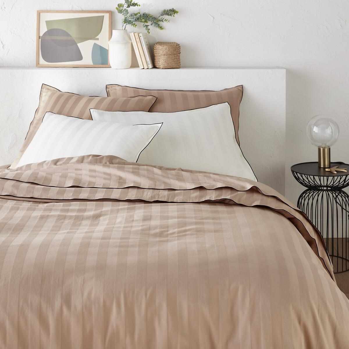 La Redoute Intérieurs Drap-housse Victor en satin de coton lavé  