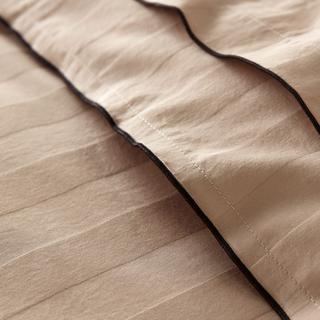 La Redoute Intérieurs Drap-housse Victor en satin de coton lavé  