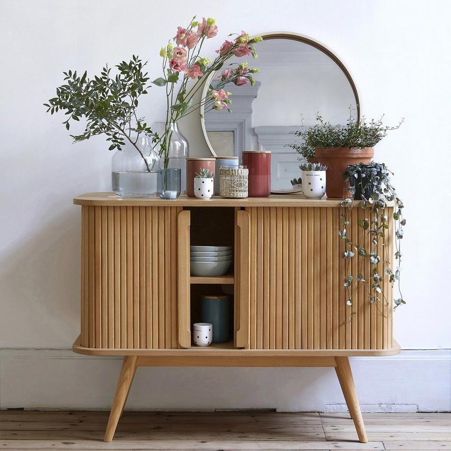 La Redoute Intérieurs  Sideboard WAPONG mit 2 Schiebetüren 