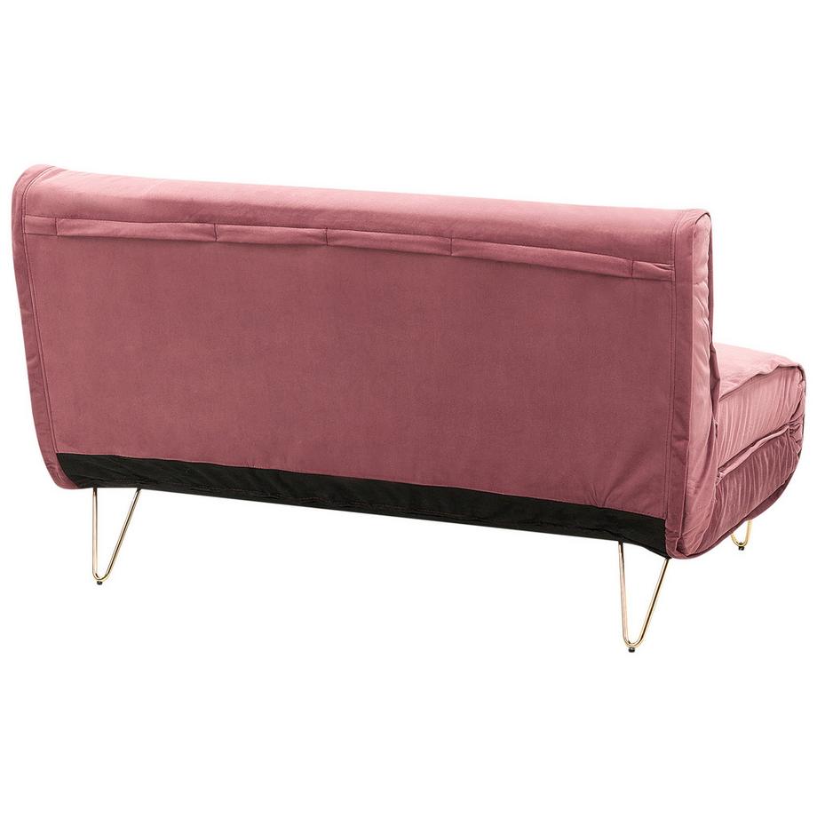 Beliani 2 Sitzer Sofa aus Samtstoff  VESTFOLD  