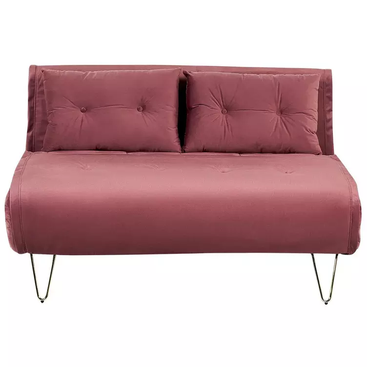 Beliani 2 Sitzer Sofa aus Samtstoff Glamourös VESTFOLD online kaufen MANOR