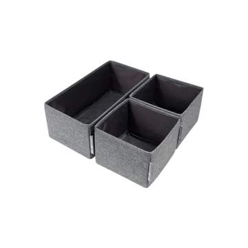 SOFT Organizer Grau   Set 3 Stk.