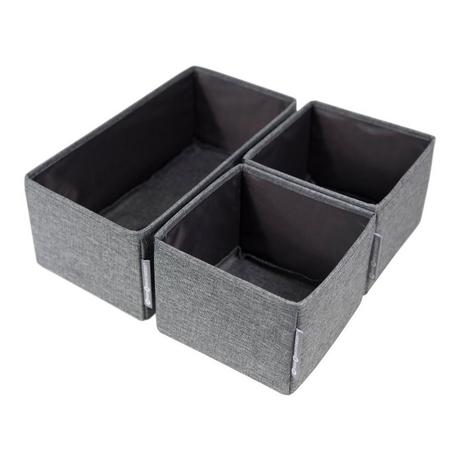 Bigso Box of Sweden Bigso SOFT Organizer Gris - Set 3 pcs.  