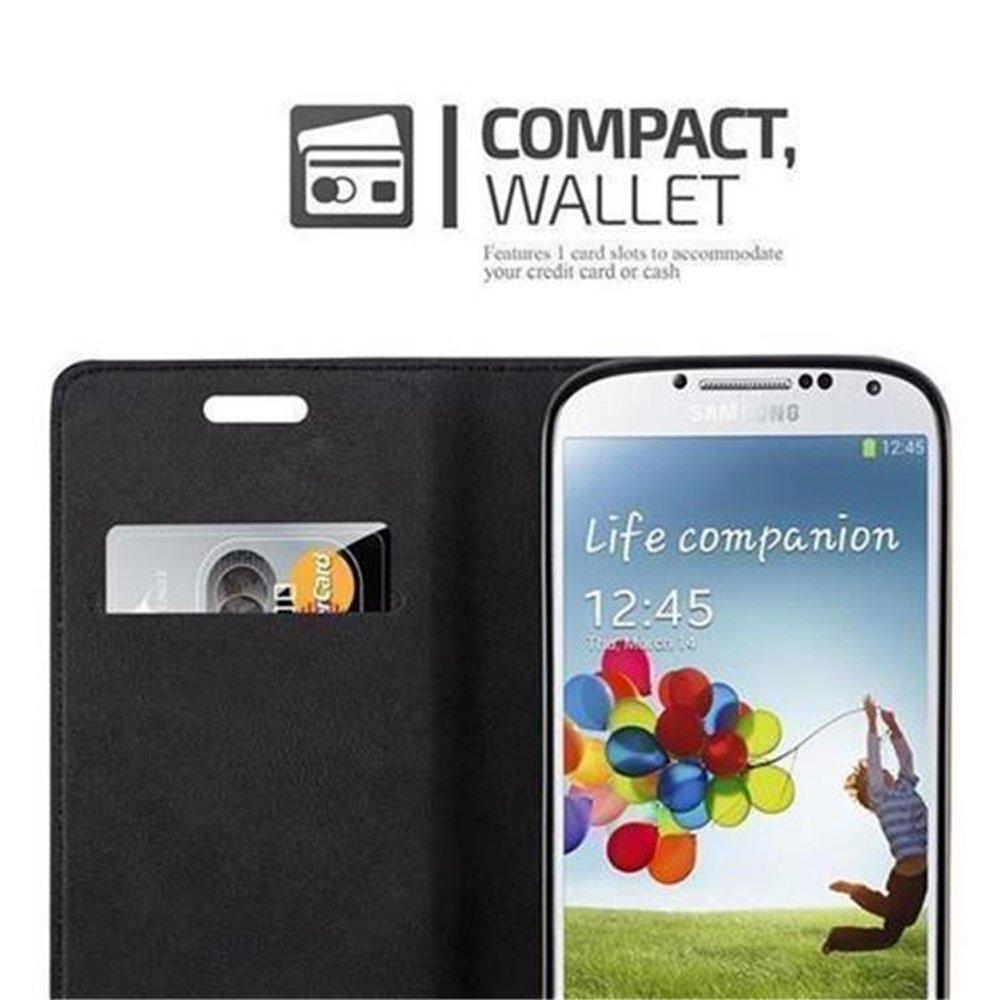 Cadorabo  Housse compatible avec Samsung Galaxy S4 - Coque de protection avec fermeture magnétique, fonction de support et compartiment pour carte 