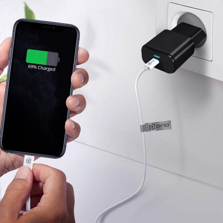 Avizar  Prio USB-C Auf Lightning Ladekabel 