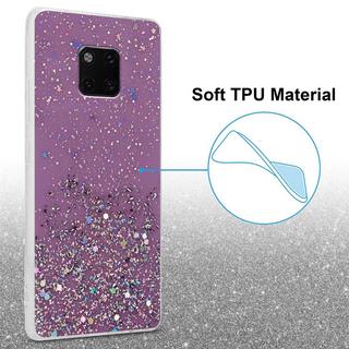 Cadorabo  Hülle für Huawei MATE 20 PRO TPU Silikon mit funkelnden Glitter 