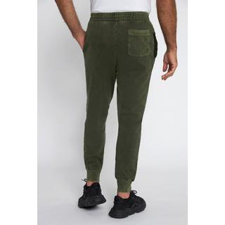 JP1880  Pantaloni sportivi da casa con look vintage e cintura elastica 