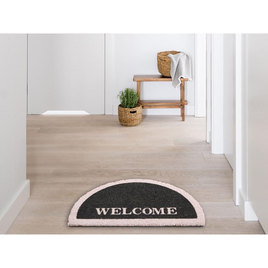 Beliani Tappetino da Ingresso en Fibra di Cocco Classico BUHI  