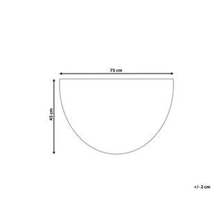 Beliani Tappetino da Ingresso en Fibra di Cocco Classico BUHI  
