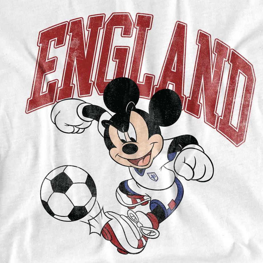 Disney T-Shirt England avec Motif Mickey Mouse  
