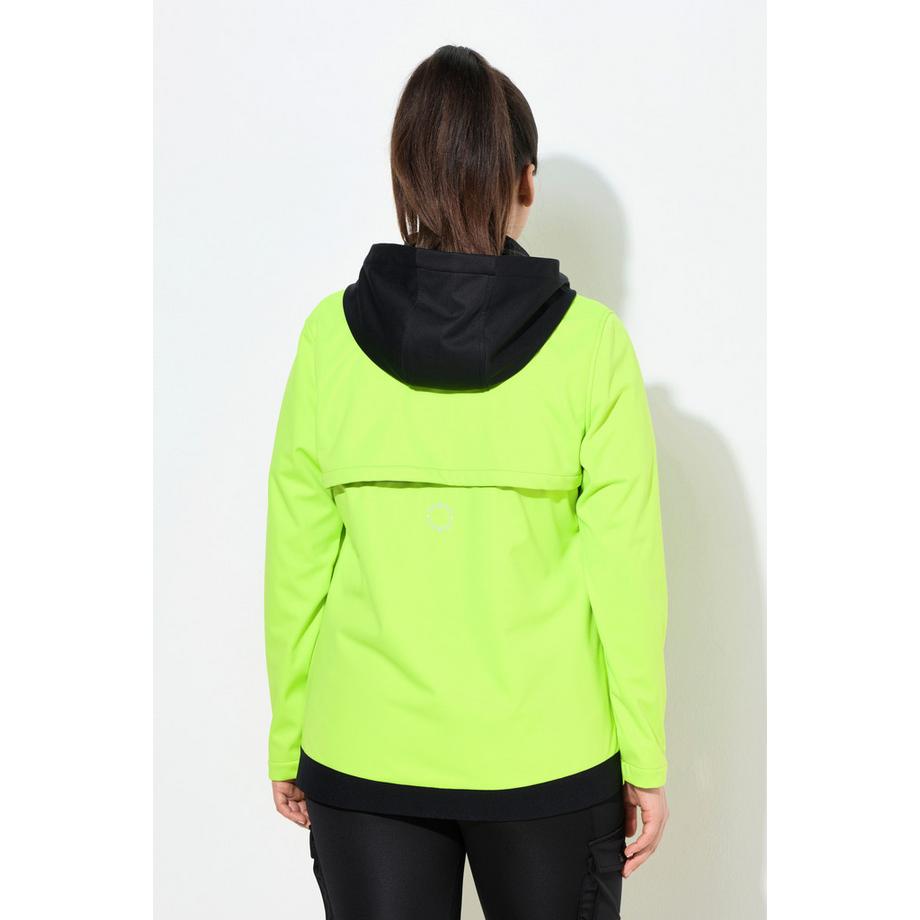 Ulla Popken HYPRAR Veste Fonctionnelle 2-en-1 Déperlante Col Montant  