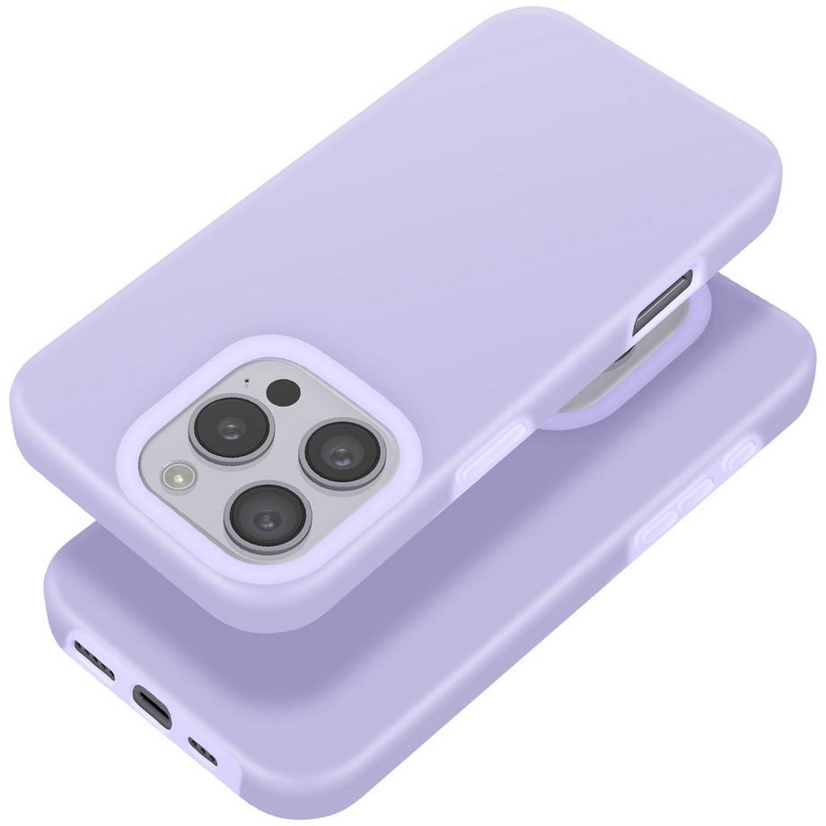 Avizar  Coque iPhone 16 Pro Silicone Violet 