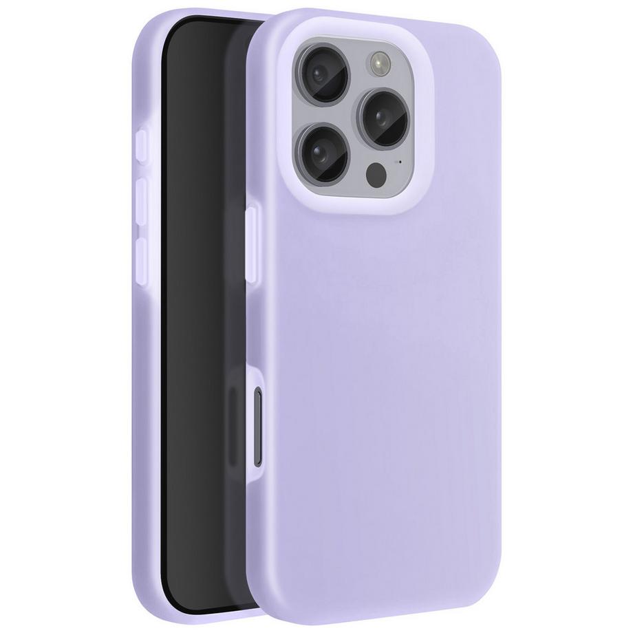 Avizar  Coque iPhone 16 Pro Silicone Violet 