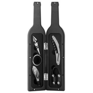 InnovaGoods Coffret Cadeau, 5x Accessoires pour le Vin - Bouteille de Vin  