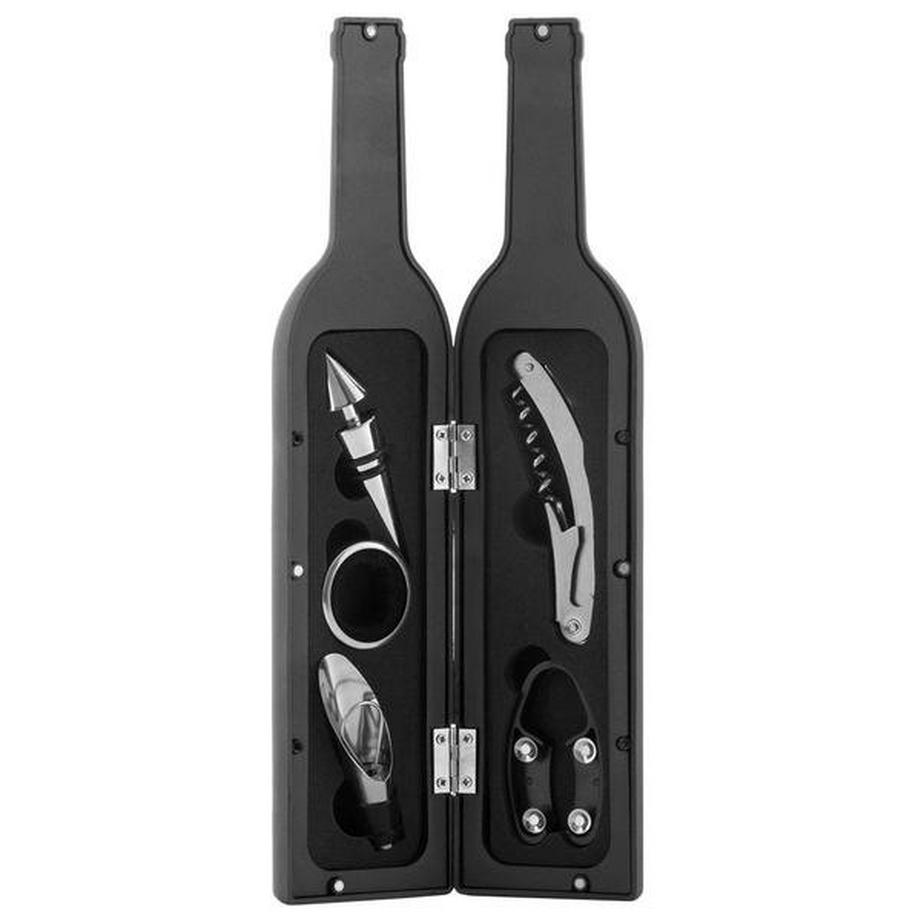InnovaGoods Set regalo, 5 accessori per vino - Bottiglia di vino  