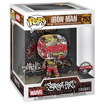 Funko POP! Marvel: Iron Man (Graffiti Deco) (753) EXM DLX