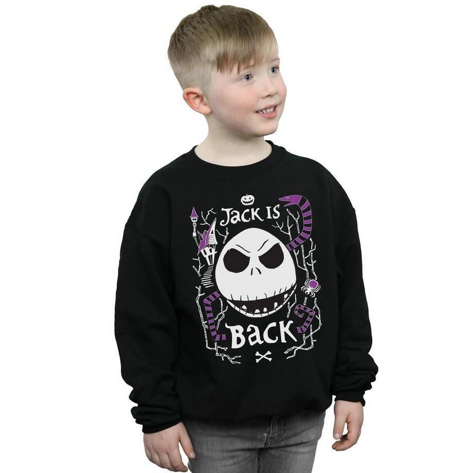 Disney  Nightmare Before Christmas Jack Is Back Sweatshirt 