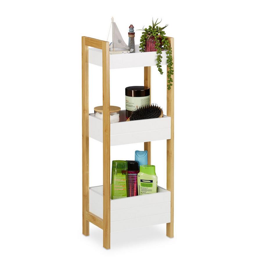 Badezimmerregal mit 3 Körben