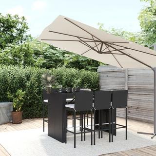 VidaXL Gartenbar set poly-rattan  